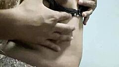 i'm crossdressin' and masturbatin' as a transsexual, feelin' so good