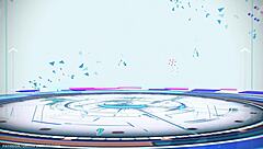 MMD Haku In Black Suit Parody Anitta Detailed Costume Scene