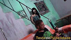 Hot Teen 18+ Brunette Performs Blowjob For Uncle