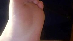 Amateur with small tits dances naked until she cums hard