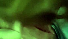 My wife delivers a hot handjob and blowjob until I cum hard.