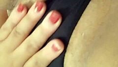 Novinha Cumming Hard - Part 1