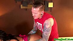 Hey JohnnyGoodLuck, how’s Samantha Mack handling that big cock after BJ?