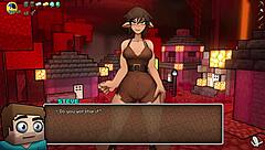milf parody game with big tits and ass.