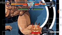 Athena Asamiya from KOF XI gets drilled by Joe Higashi in wild CVS2 hentai action.