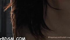 beauty in cage sucking wet pussy 😈