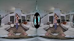 wetvr sexy call girl scarlet alexis fucked hard in first vr porn