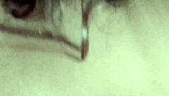 I watch the white teen sucking my thick dick.