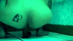 La Pandita Enjoys Her Favorite Toy.