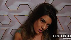 Bastet's perfect ass dancing boldly