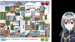 Dizzy puzzle machine offers intriguing crossdressing game with subtitles.