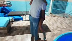 i went to record with a swing guy but he broxed and filmed the camera fuckin me instead