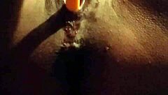 nybutterscotch30 sneaks in pussy fingering with vibrator before hubby arrives