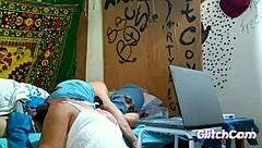 Blowjob By Ebony Couple With Bbc