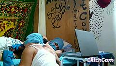 Blowjob By Ebony Couple With Bbc