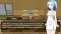 Hana exposure in blooming flower anime part 3