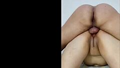 Strong Grip Tears Pussy And Fills With Cum