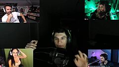 joycgee and fancy 3 on webcam chat