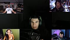 joycgee and fancy 3 on webcam chat