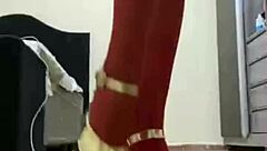 bia hot, the morena, asks for a foot massage while naked in this fetish video