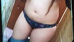 yo, check those fantasizing ‘bout my wife’s gorgeous tits, huh?