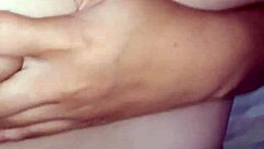 Beautiful Latina woman sensually shows her gorgeous feet