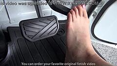 i'm pumpin the pedal barefoot in the truck