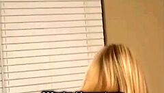 Young Beauty in Tight Nylons Teases