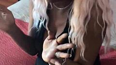 Is Kalifornia Kay's first porn scene with Knight Long a slutty black whore's wild cock adventure?