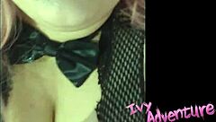 is ivyadventure giving a hot bbw blowjob cumshot?