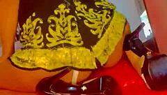 Horny stepmother licks teen pussy in public outdoor amateurs