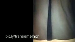 Young Brunette Teases With Slow Ride