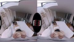 Virtual taboo blowjob with shaved pussy action! 🔥