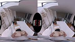 Virtual taboo blowjob with shaved pussy action! 🔥