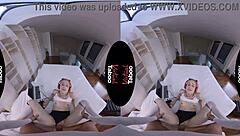 Virtual taboo blowjob with shaved pussy action! 🔥