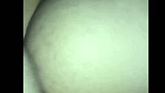 wife bent over in doggystyle getting fucked hard