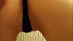 sexy blonde teen flaunts big tits in a steamy teasing display