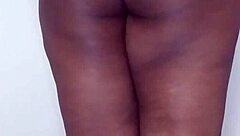 Ebony Bath Time: Relaxing Massage Session