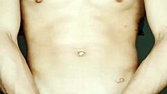 Big ass babe spends time watching handjob