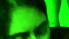 Feeling the cum in her mouth