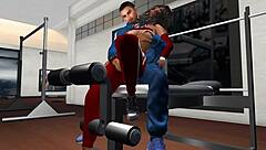 Groped Hard on the Inclined Bench