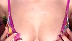 Spanish slut Natty Mellow teases with toys and masturbation in private bliss