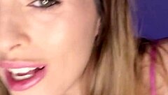 Spanish slut Natty Mellow teases with toys and masturbation in private bliss