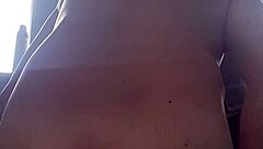 huge anal dildo stretches him wide as he experiments with bisexual toy play