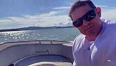 Enjoying a relaxing boat ride with friends