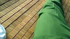 boy police officer masturbates in uniform with handcuffs