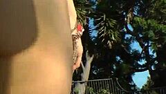 Big booty babes walking away in high definition fetish scenes