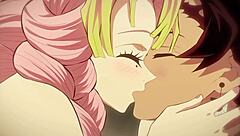 Mitsuri Kanroji Shows Off Big Tits And Ass