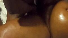 Monster cock in tight pussy.