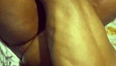 Monster cock in tight pussy.